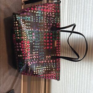 Colorful Dot Pattern Tote Bag